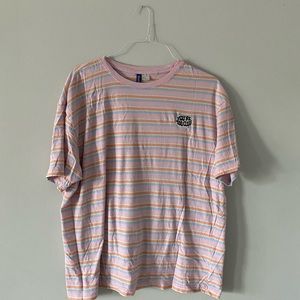 H&M striped top size XL.